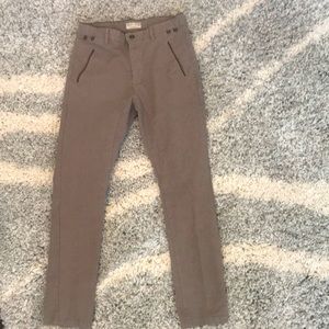 Boys Zara brown pants. Size 11/12